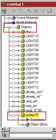 Emitter75 object