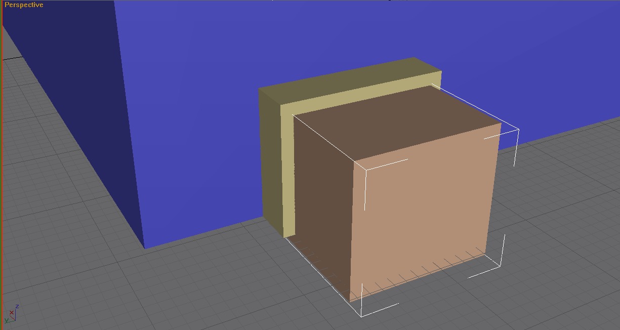 Perspective view of both boxes