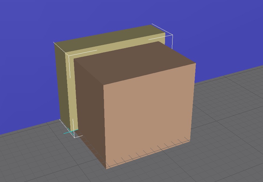 Original tunnel box selected