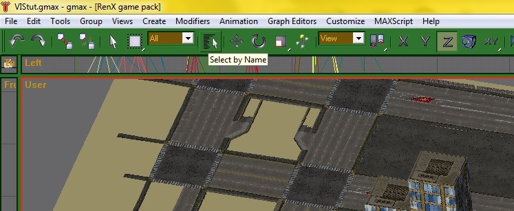 Selecting all VIS sectors by name